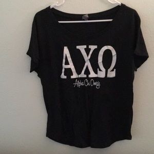 Alpha Chi Omega Grey Shirt